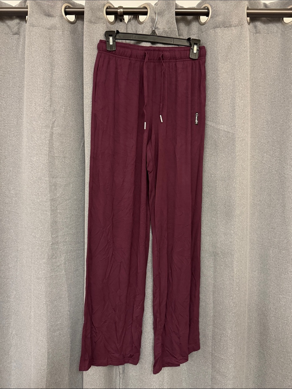 Comfort women’s pants size small plum color